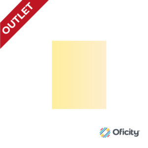 Papel Facia Pastel Amarilla Carta Suelto