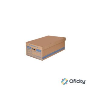 CAJA PARA ARCHIVO MUERTO PC 70, MARCA DC, PRESENTACION EN PIEZA