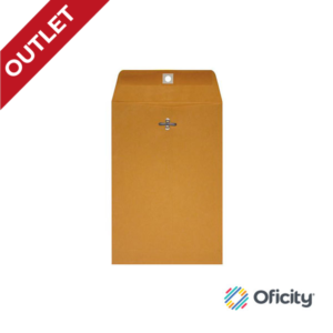 Sobre Bolsa Carta Ampad (22.9 x 30.5 cms) Broche/Engomado Golden 105 grs.