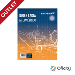 Block Estrella T/Carta Milimetrico 50 Hjs. No. 017