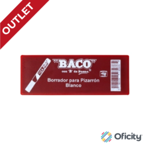 Borrador para Pintarron Mango Plastico Baco