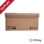 Caja Archivo Nextep Plastica Economica Carta 35cm x 25cm x 30cm