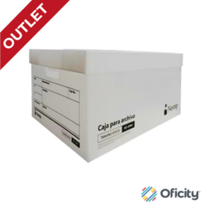 Caja Archivo Nextep Plastica Economica Oficio 50cm x 25cm x 36.5cm