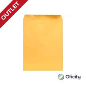 Sobre DIEM Bolsa C/Solapa Golden Extra Oficio 90 g. 26X34 cms