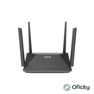 Router ASUS RT-AX52 AX1800 Inalámbrico AiMesh Gigabit Dual Band 2.4/5GHz Ethernet 4xRJ-45 1201 Mbits  4xAntenas Externas