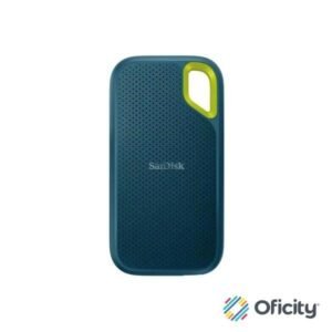 Disco Duro de Estado Solido (SSD) Externo SanDisk Extreme Portable 2TB USB C 3.2 Azul Verde