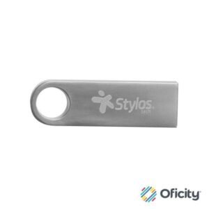 Memoria USB Stylos ST100 128GB USB 2.0 Gris