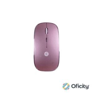 MOUSE TECHZONE RECARGABLE ROSA CON NANO RECEPTOR TIPO C Y USB A MOUSE PAD INCLUÍDO TECHZONE DPI 1000/1200/1600