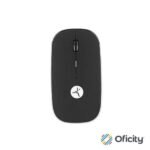 Mouse TechZone Recargable Negro con Nano Receptor Tipo C y Usb a Mouse Pad Incluido