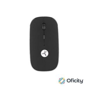 MOUSE  TECHZONE RECARGABLE NEGRO CON NANO RECEPTOR TIPO C Y USB A MOUSE PAD INCLUÍDO