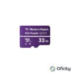 Memoria Micro SD Western Digital Purple WDD32G1P0C 32 GB Micro SC QD101- 1UHS Clase 10 para videovigilancia.