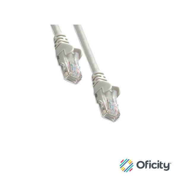 Cable Patch Intellinet 15.2m(50.0f) Cat 5e UTP Color Gris