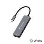 Hub Verbatim Multipuertos USB-C - 4 puertos 100W
