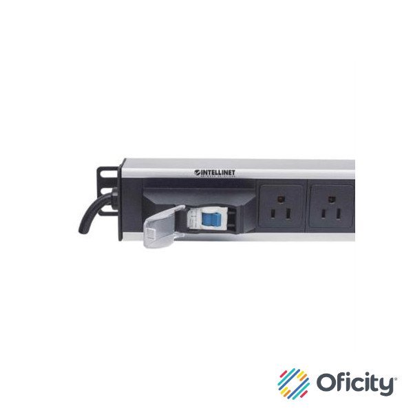 Barra PDU Intellinet Multicontactos Vertical 12 Salidas Tipo NEMA