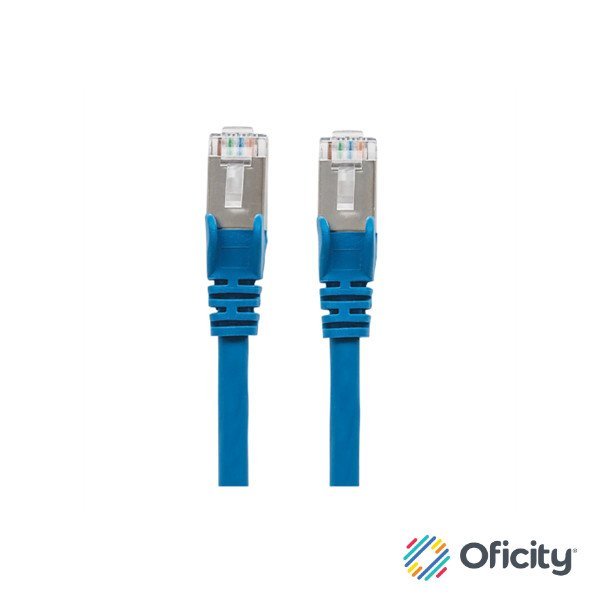 Cable Intellinet Red RJ45 Cat6a S/FTP 3m Color Azul