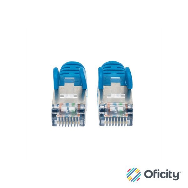 Cable Intellinet Red RJ45 Cat6a S/FTP 3m Color Azul