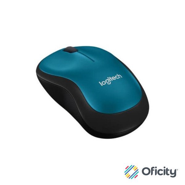 Mouse Logitech M185 Inalámbrico 1000 dpi Plug and Play Color Azul