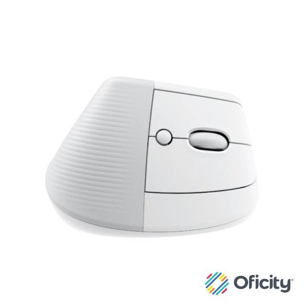 Mouse Logitech Lift Ergonómico Vertical 1000dpi Color Gris Pálido