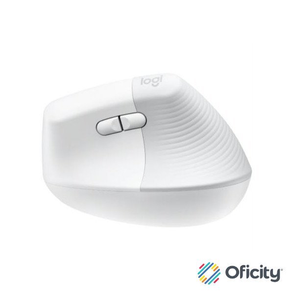 Mouse Logitech Lift Ergonómico Vertical 1000dpi Color Gris Pálido