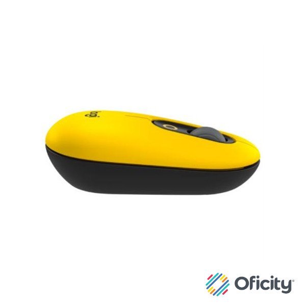 Mouse Logitech Pop Inalámbrico con Función Emojis Personalizable 1000dpi Color Blast