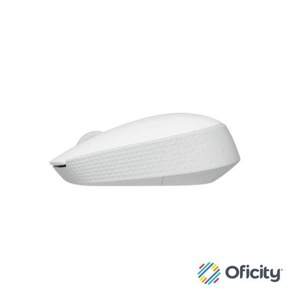 Mouse Logitech M170 Inalámbrico Simplicidad de Plug-Play 1000dpi Color Blanco Crudo