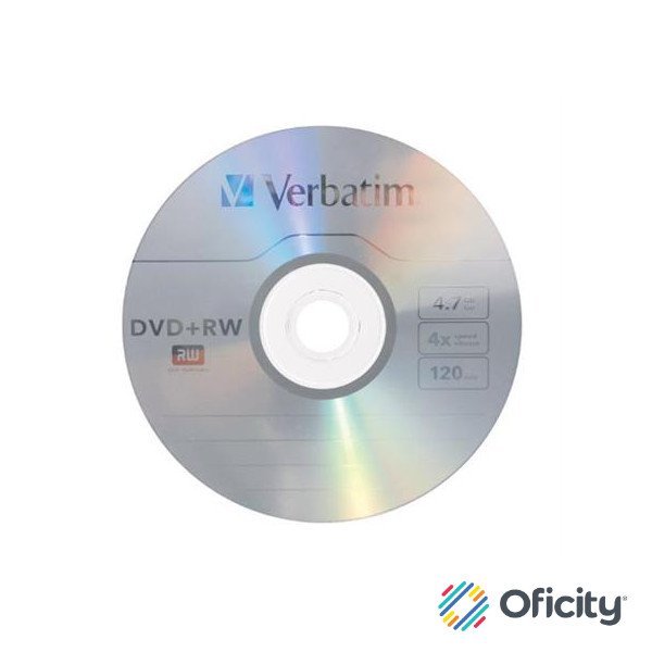 DVD-RW Verbatim 4.7GB DL+4X Single Jewel Case