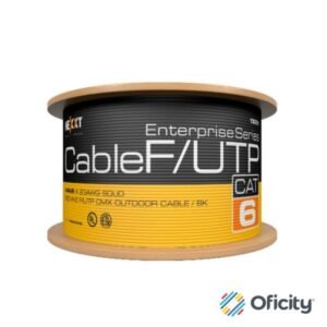 CABLE NEXXT SOLUTIONS Nexxt Enterpr Cat6 F/UTP 4P 23AWG CMX Exterior 305m Negro