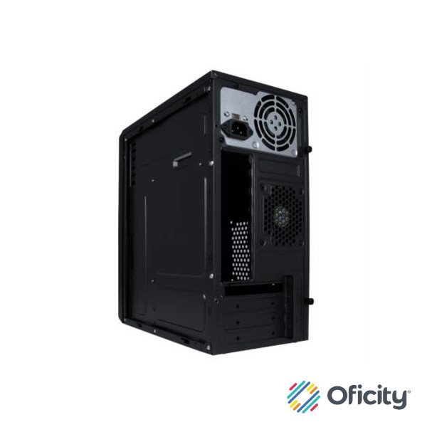 Gabinete Acteck Kioto GC240 Mini Torre con Fuente 500W Micro ATX/Mini ITX USB 3.0 1 Ventilador Color Negro