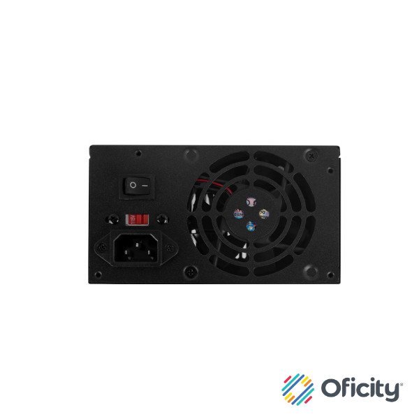 Fuente de Poder Acteck Blazar Prime FT500P ATX 500W 1x20+4 pin + 1xAtx 4 + 2xSata + 2xMolex 4 pin + 1x Negro