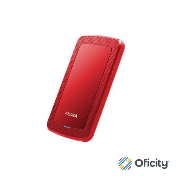 DISCO DURO ADATA 2TB HV300 SLIM ROJO 3.1