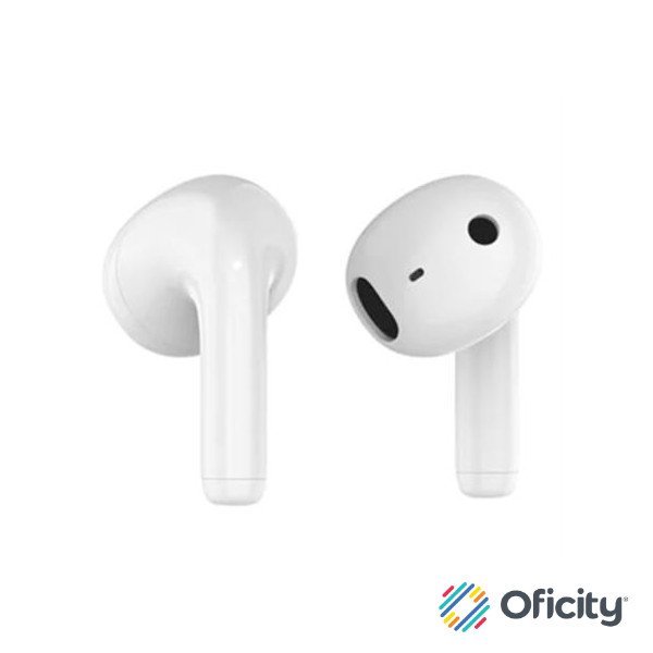 Audífonos Argomtech Skeipods E55 Inalámbricos Control Táctil Color Rosa