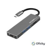 Hub Argomtech One Axess 5 en 1 Tipo C