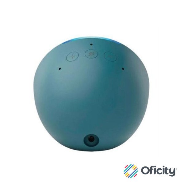 Bocina Inteligente Alexa Amazon Echo Pop Proyección Frontal de 1.95" Wi-Fi/Bluetooth Color Verde Azulado