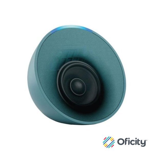 Bocina Inteligente Alexa Amazon Echo Pop Proyección Frontal de 1.95" Wi-Fi/Bluetooth Color Verde Azulado