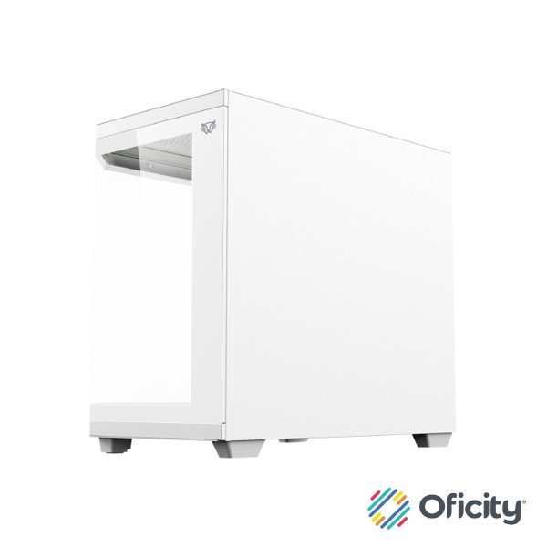 Gabinete Gamer Balam Rush Media Torre Tank Master 9600TB Max MB ATX Ultra Wides/USB-C/USB 3/Audio Fan ARGB Blanco