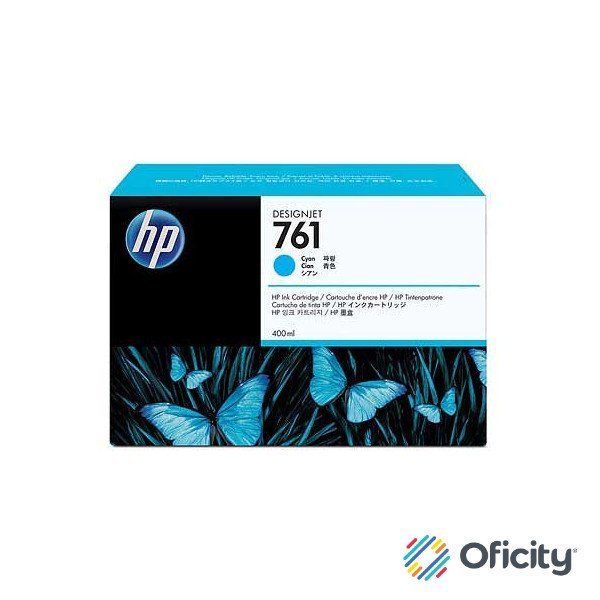 Tinta HP DesignJet LF 761 400ml Color Cian