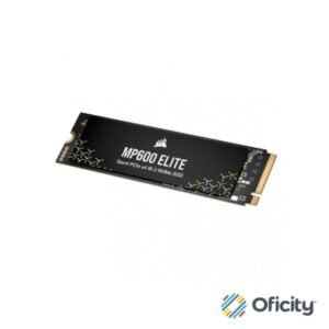 Unidad de Estado Solido SSD Interno Corsair MP600 Elite 1TB M.2 2280 NVMe PCIe 4.0 Lect 7000/6200 MBs sin Disipador