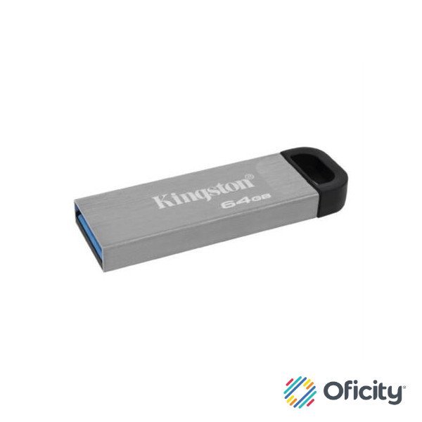 Memoria USB Kingston DataTraveler Kyson 64 GB 3.2 Gen1 Color Gris