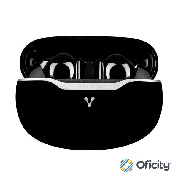 Audifonos Vorago bluetooth 5.3 con hasta 18 hrs de reproduccion controles tactiles funcion de manos libres y aplicacion movil para configuracion