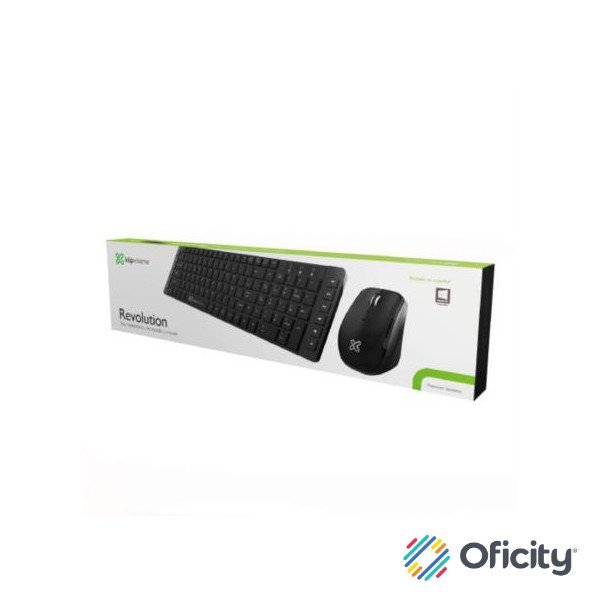 Teclado y Mouse inalambrico premium Klip Xtreme Revolution KCK-270S