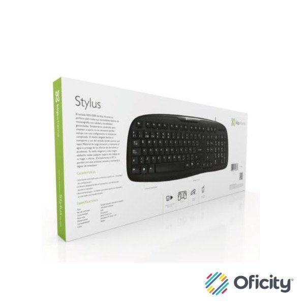 Teclado cableado Klip Xtreme Stylus KBK-050S