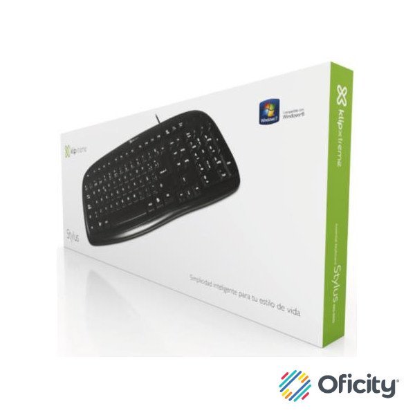 Teclado cableado Klip Xtreme Stylus KBK-050S