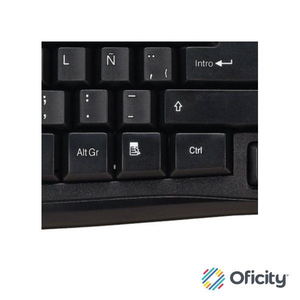 Teclado cableado Klip Xtreme Stylus KBK-050S