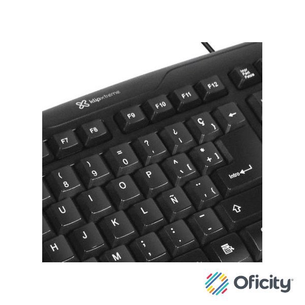 Teclado cableado Klip Xtreme Stylus KBK-050S