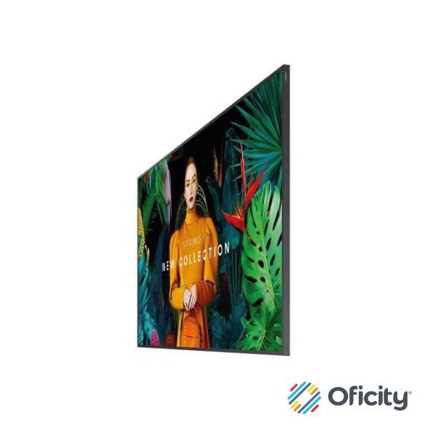 Pantalla Samsung 55" Smart Signage LFD Monitor Edge Led BLU UHD Resolución 3840x2160 Panel VA HDMI/USB/RJ