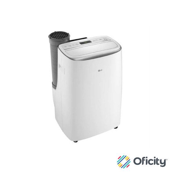 Aire Acondicionado LG Portátil Inverter Enfriamiento 14000 BTU/h Compresor Dual Temporizador Color Blanco