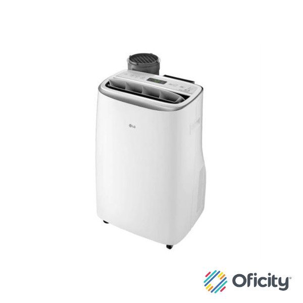 Aire Acondicionado LG Portátil Inverter Enfriamiento 14000 BTU/h Compresor Dual Temporizador Color Blanco