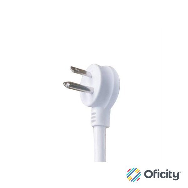 Extension electrica Nextep para Casa/Oficina 16 AWG 5m Clavija Plana Blanca