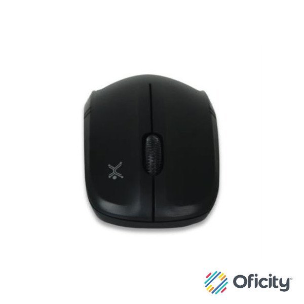 Mouse Inalámbrico Perfect Choice Essential Ajustable 800-1200-1600dpi Color Negro