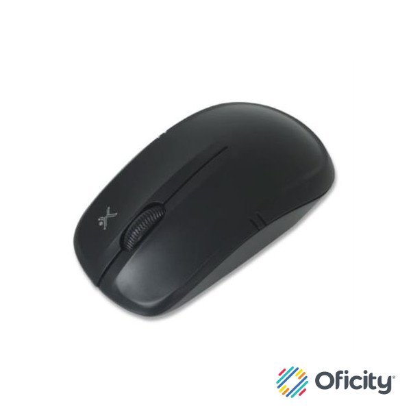 Mouse Inalámbrico Perfect Choice Essential Ajustable 800-1200-1600dpi Color Negro